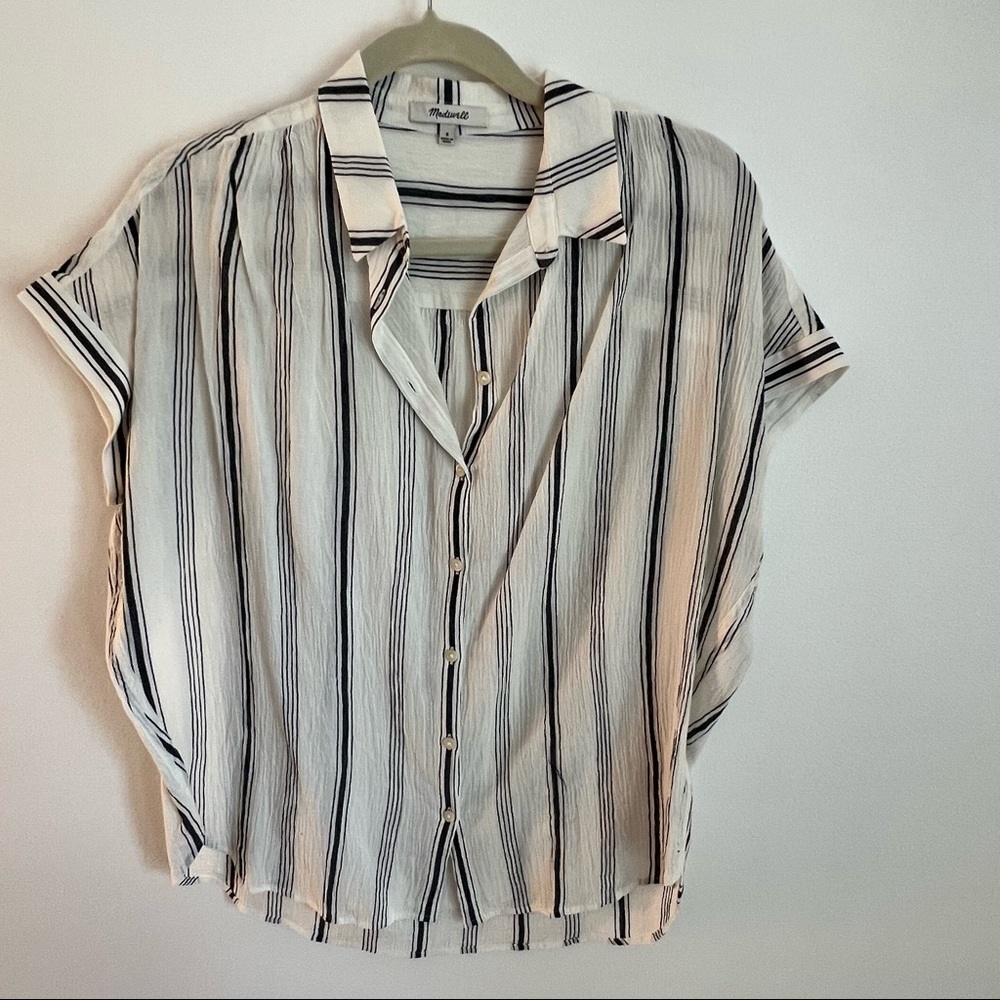 Madewell short sleeve button down